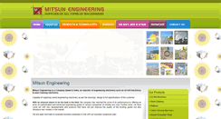 Desktop Screenshot of mitsunengineering.com