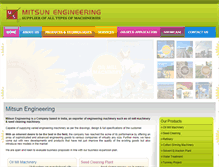Tablet Screenshot of mitsunengineering.com